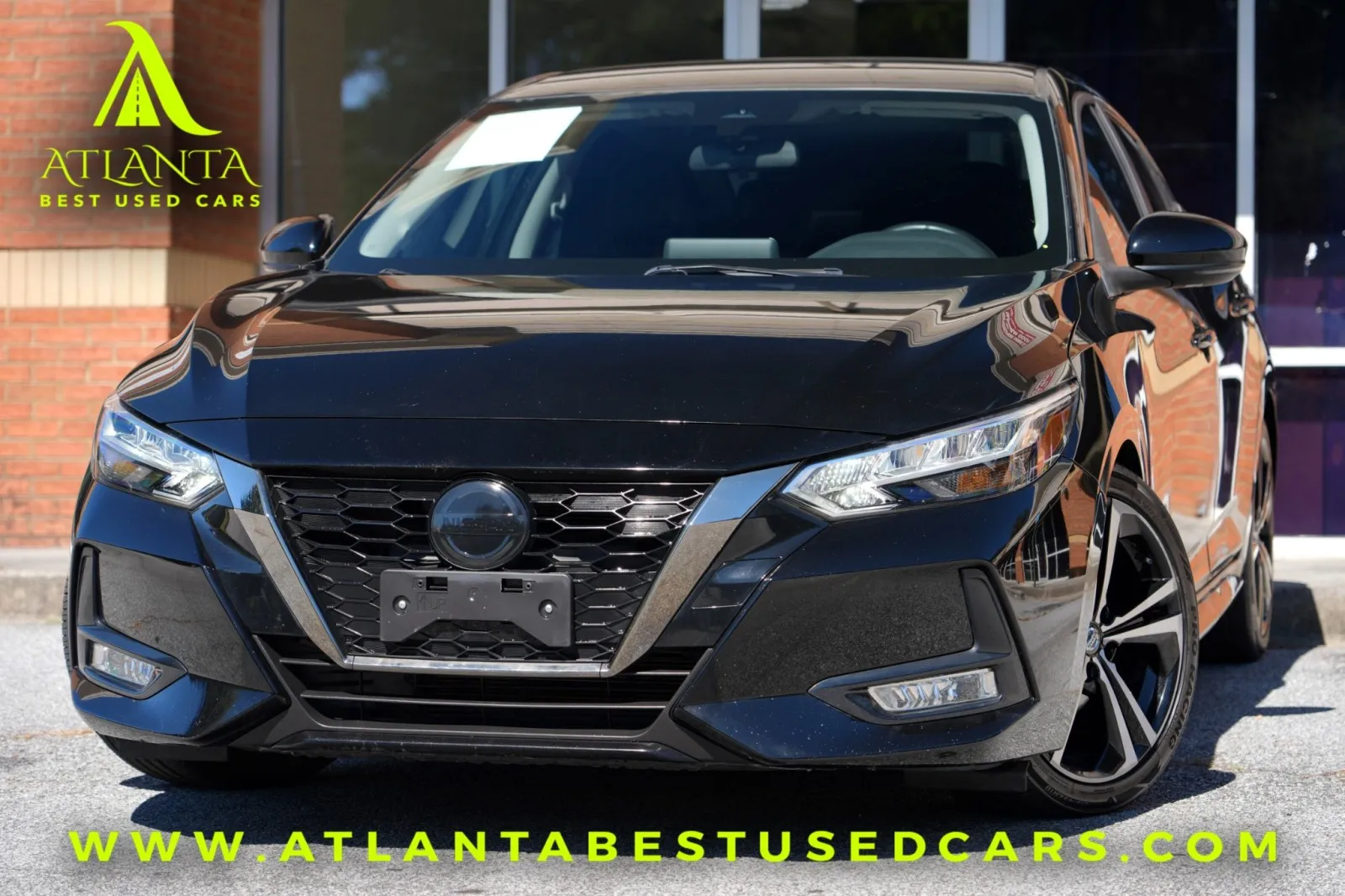 Black 2021 Nissan Sentra SR for sale in Peachtree Corners, GA