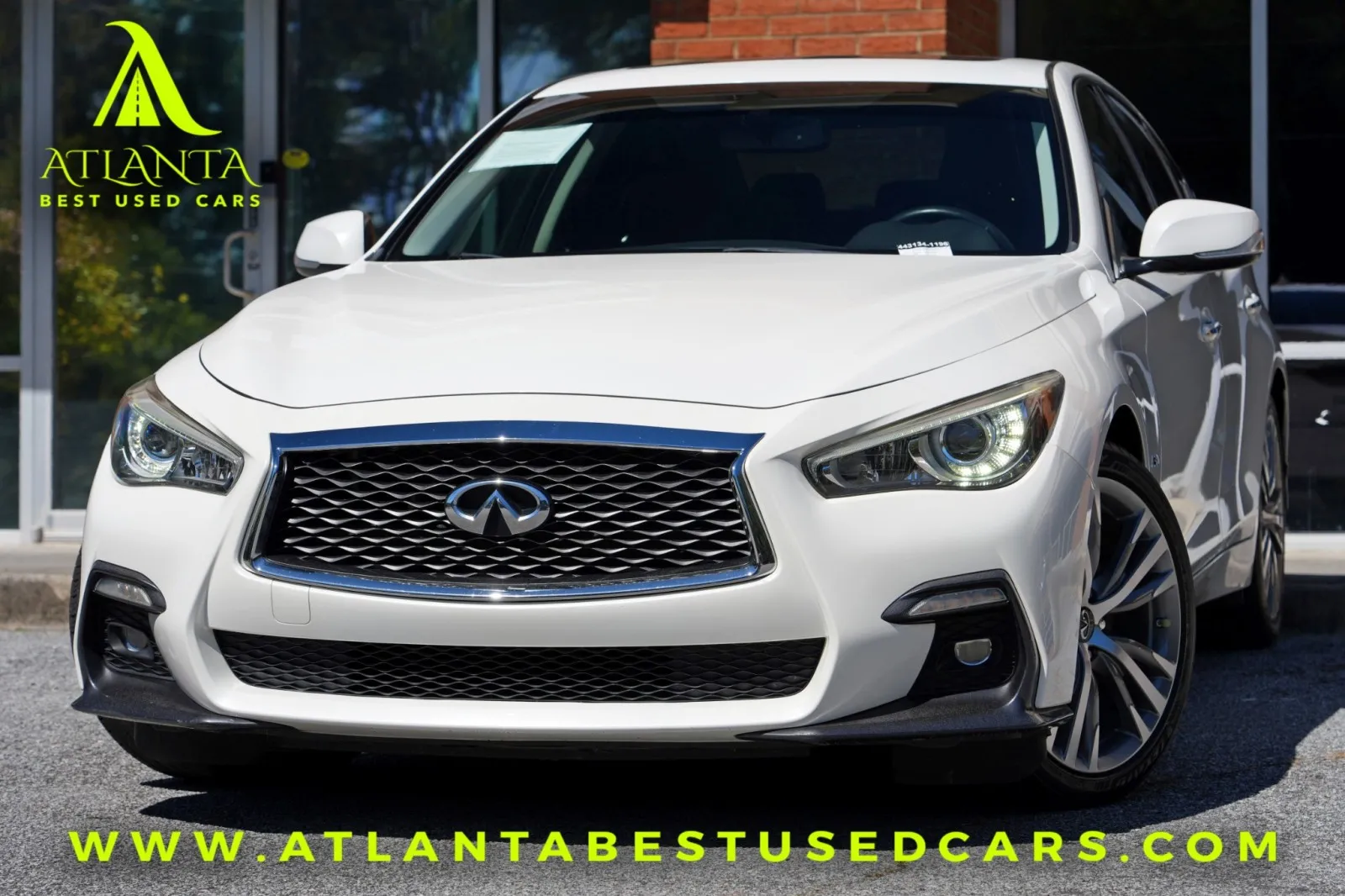White 2018 INFINITI Q50 3.0t SPORT w/ Essential & Performance Packages for sale in Peachtree Corners, GA