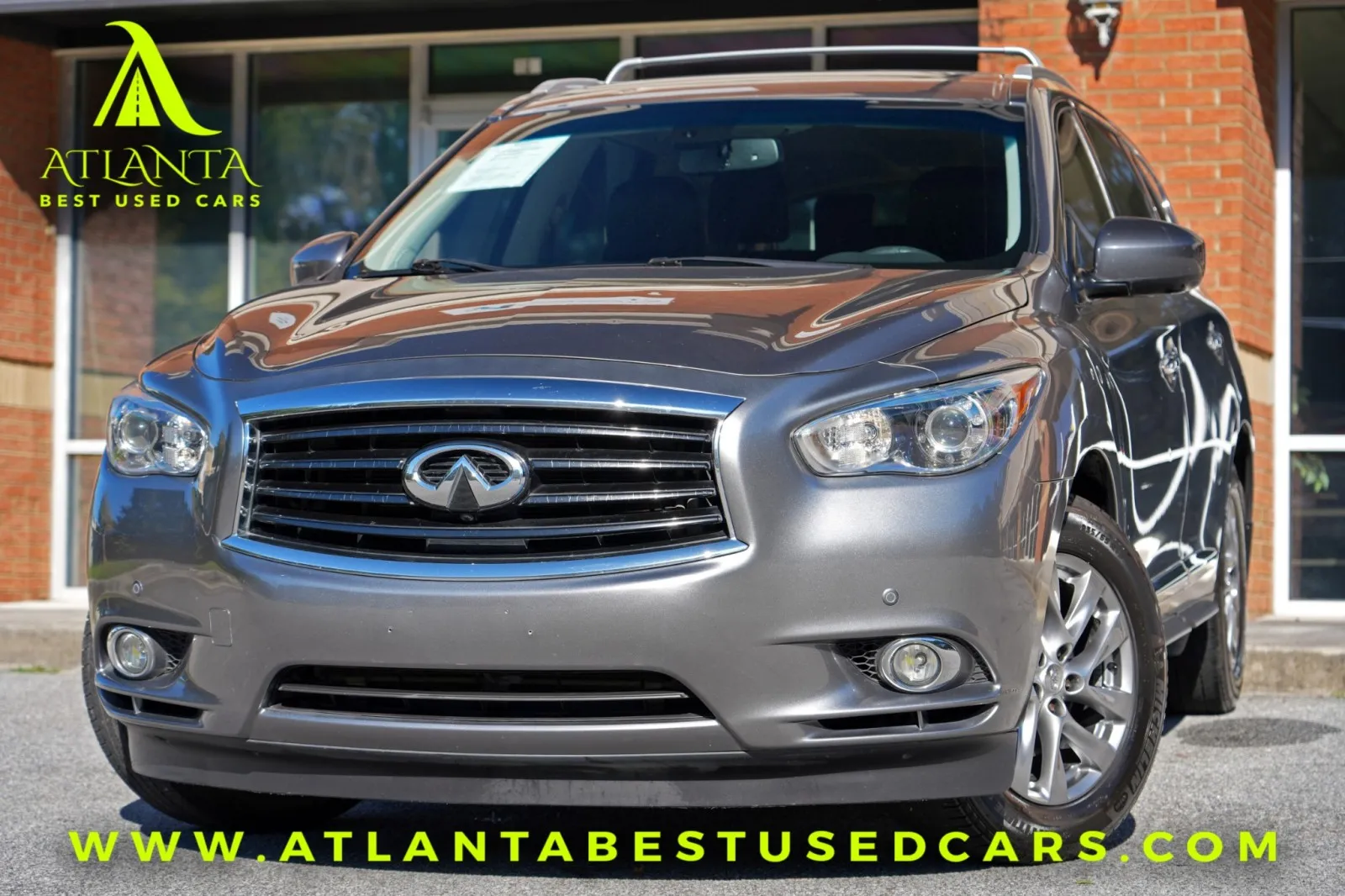 Gray 2015 INFINITI QX60 w/ Premium Plus & Driver Assist Packages for sale in Peachtree Corners, GA