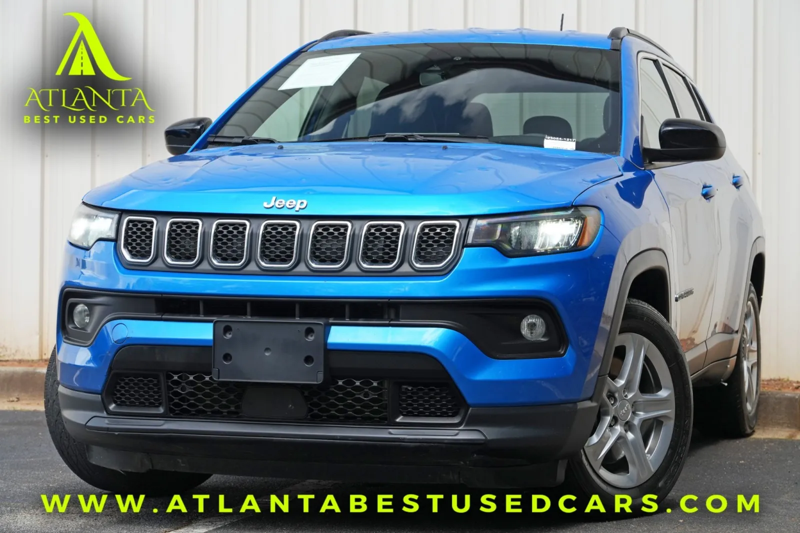 Blue 2024 Jeep Compass Latitude for sale in Peachtree Corners, GA