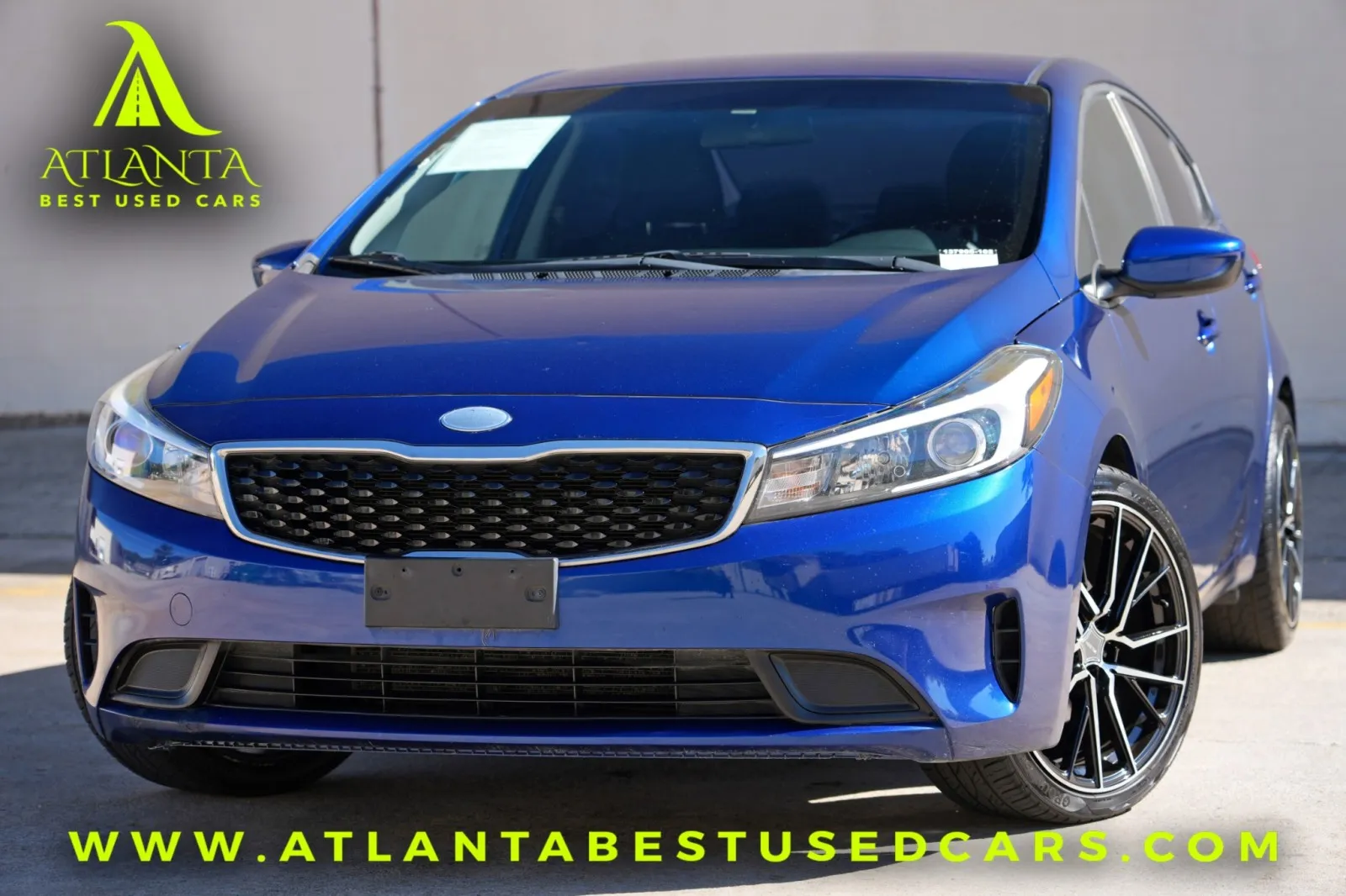 Blue 2017 Kia Forte LX for sale in Peachtree Corners, GA