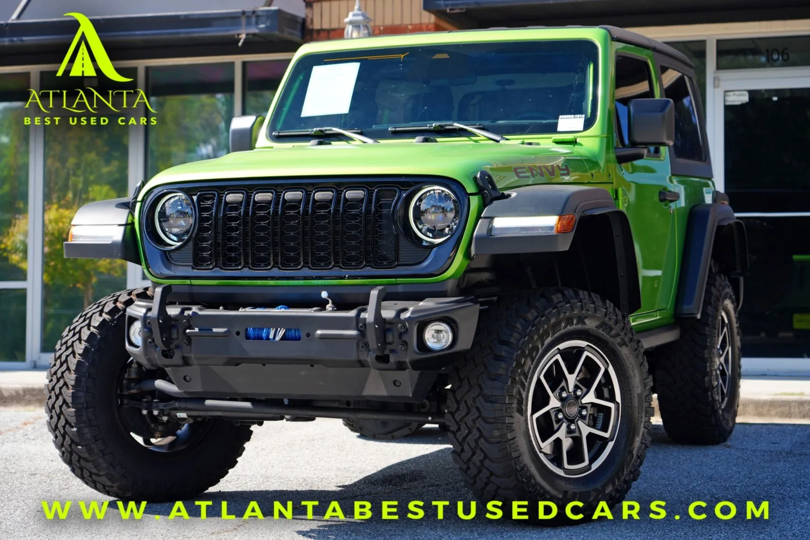 Green 2025 Jeep Wrangler Willys w/ Convenience Package for sale in Peachtree Corners, GA