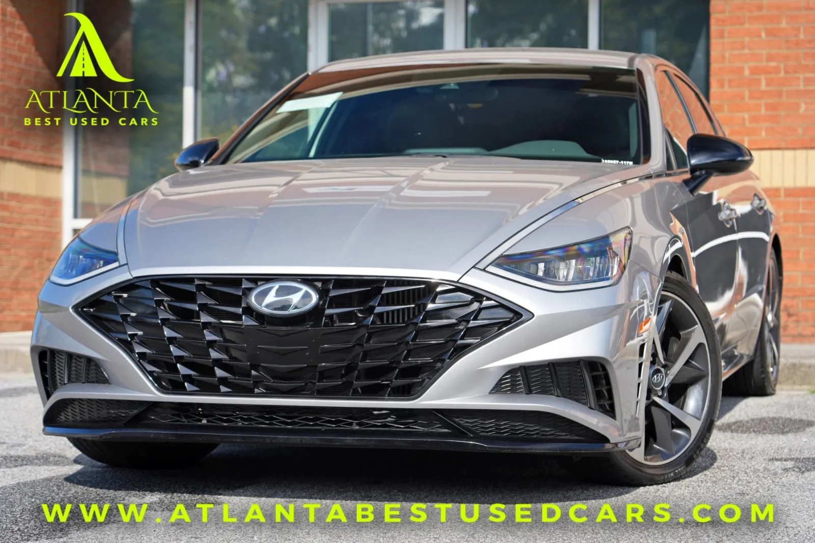 Silver 2021 Hyundai Sonata SEL Plus for sale in Peachtree Corners, GA