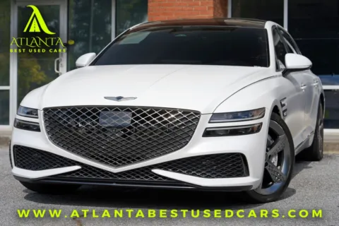 White 2022 Genesis G80 3.5T Sport w/ Prestige Package for sale in Peachtree Corners, GA