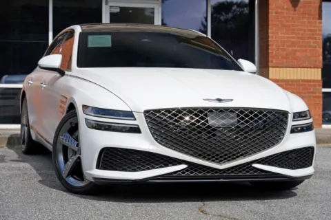 Photos of 2022 Genesis G80 3.5T Sport w/ Prestige Package for sale in Peachtree Corners, GA at Atlanta Best Used Cars