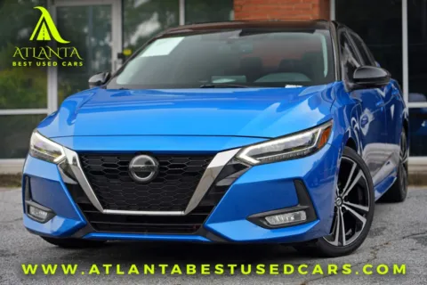 Blue 2021 Nissan Sentra SR w/ Premium Package for sale in Peachtree Corners, GA