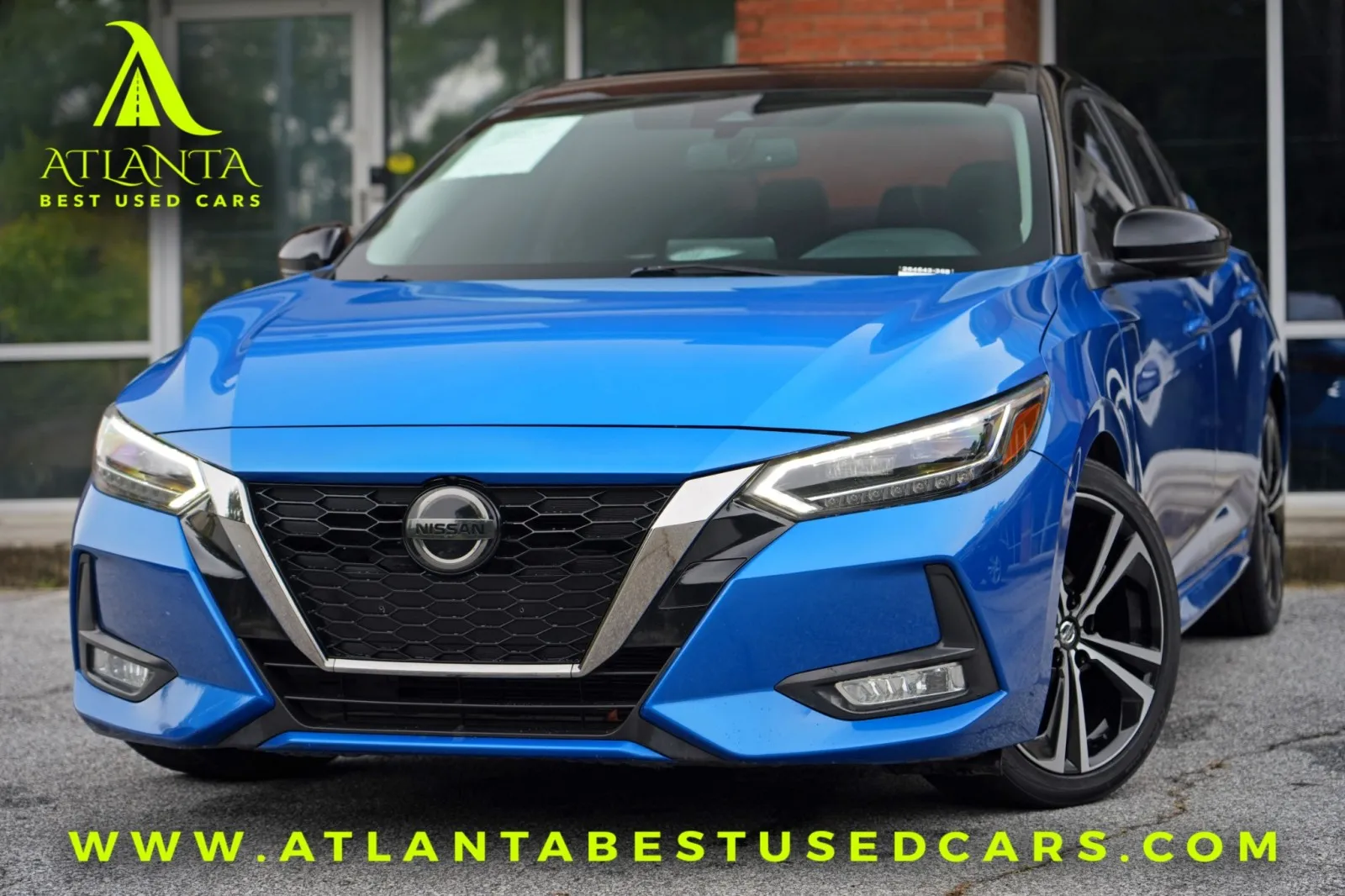 Blue 2021 Nissan Sentra SR w/ Premium Package for sale in Peachtree Corners, GA