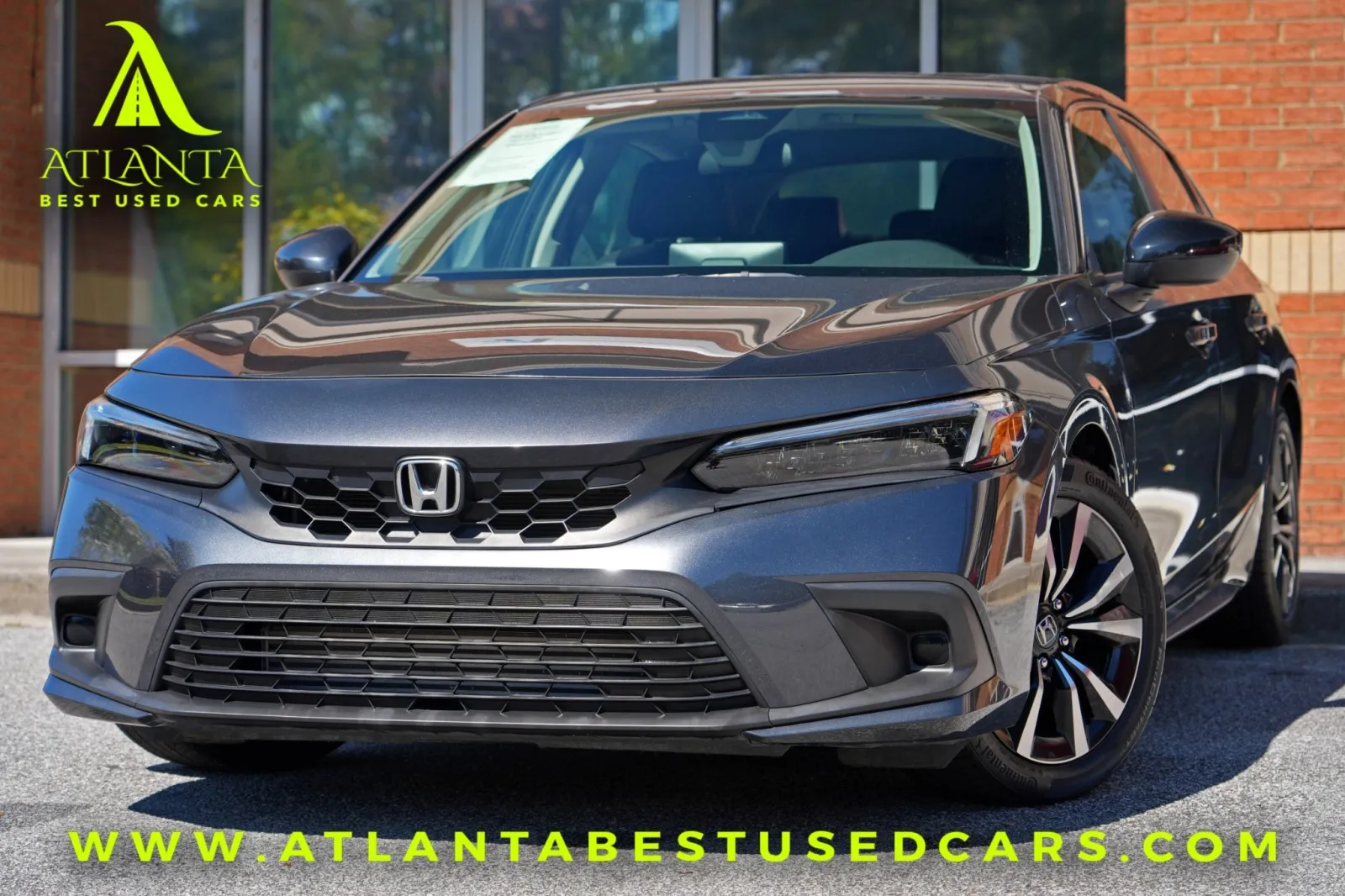 Gray 2022 Honda Civic Hatchback EX-L for sale in Peachtree Corners, GA