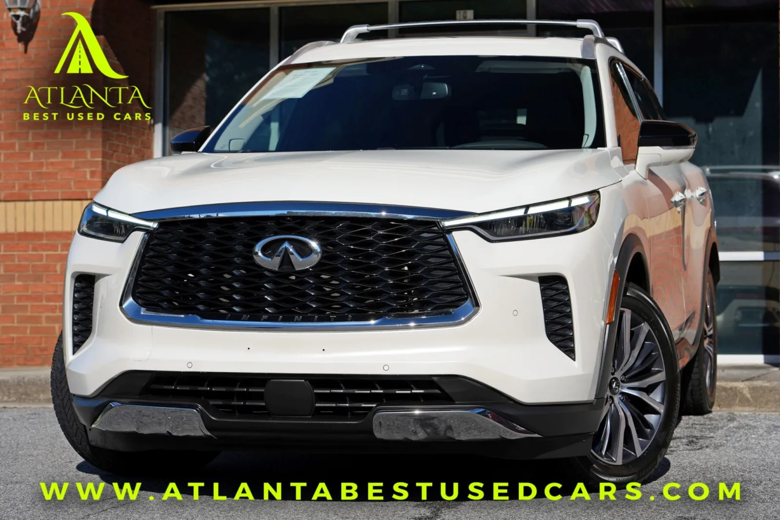 White 2022 INFINITI QX60 SENSORY for sale in Peachtree Corners, GA