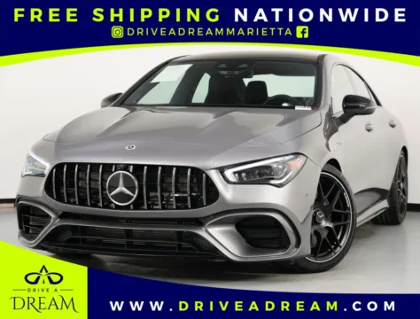 Gray 2022 Mercedes-Benz CLA AMG CLA 45 w/ AMG Night & Parking Assist Packages for sale in Marietta, GA