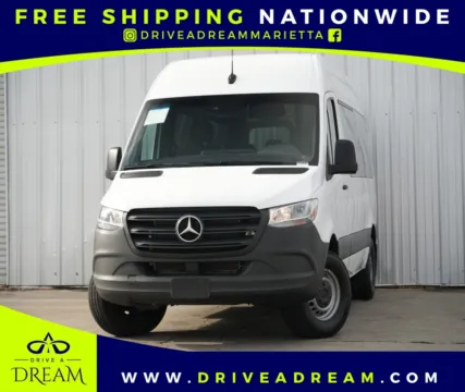 White 2023 Mercedes-Benz Sprinter Passenger Van w/ Premium & Comfort Packages for sale in Marietta, GA