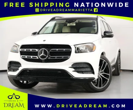 White 2020 Mercedes-Benz GLS 580 w/ Night & Driver Assist Plus Packages for sale in Marietta, GA