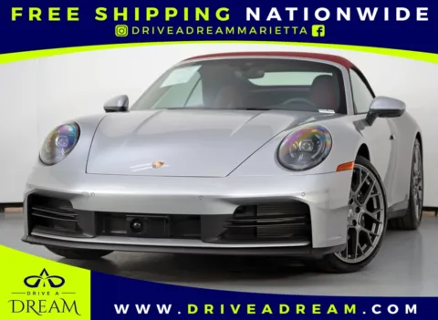 Silver 2025 Porsche 911 Carrera Cabriolet w/ Premium Package for sale in Marietta, GA