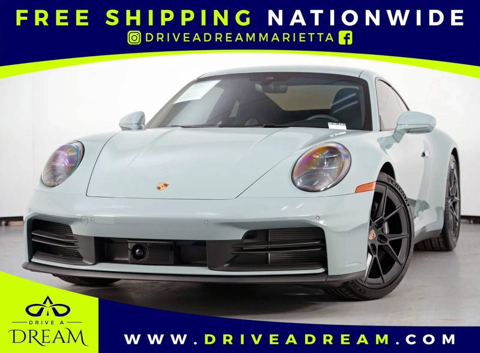 Green 2025 Porsche 911 Carrera w/ Premium Package for sale in Marietta, GA