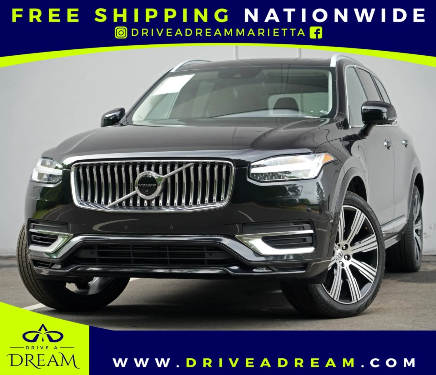Black 2020 Volvo XC90 Inscription for sale in Marietta, GA