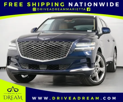 Blue 2023 Genesis GV80 w/ Advanced & Prestige Package for sale in Marietta, GA