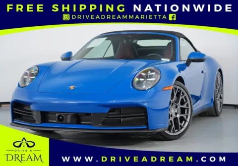 Blue 2025 Porsche 911 Carrera Cabriolet w/ Premium Package for sale in Marietta, GA