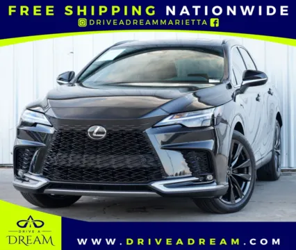 Black 2024 Lexus RX 350 F SPORT Handling for sale in Marietta, GA