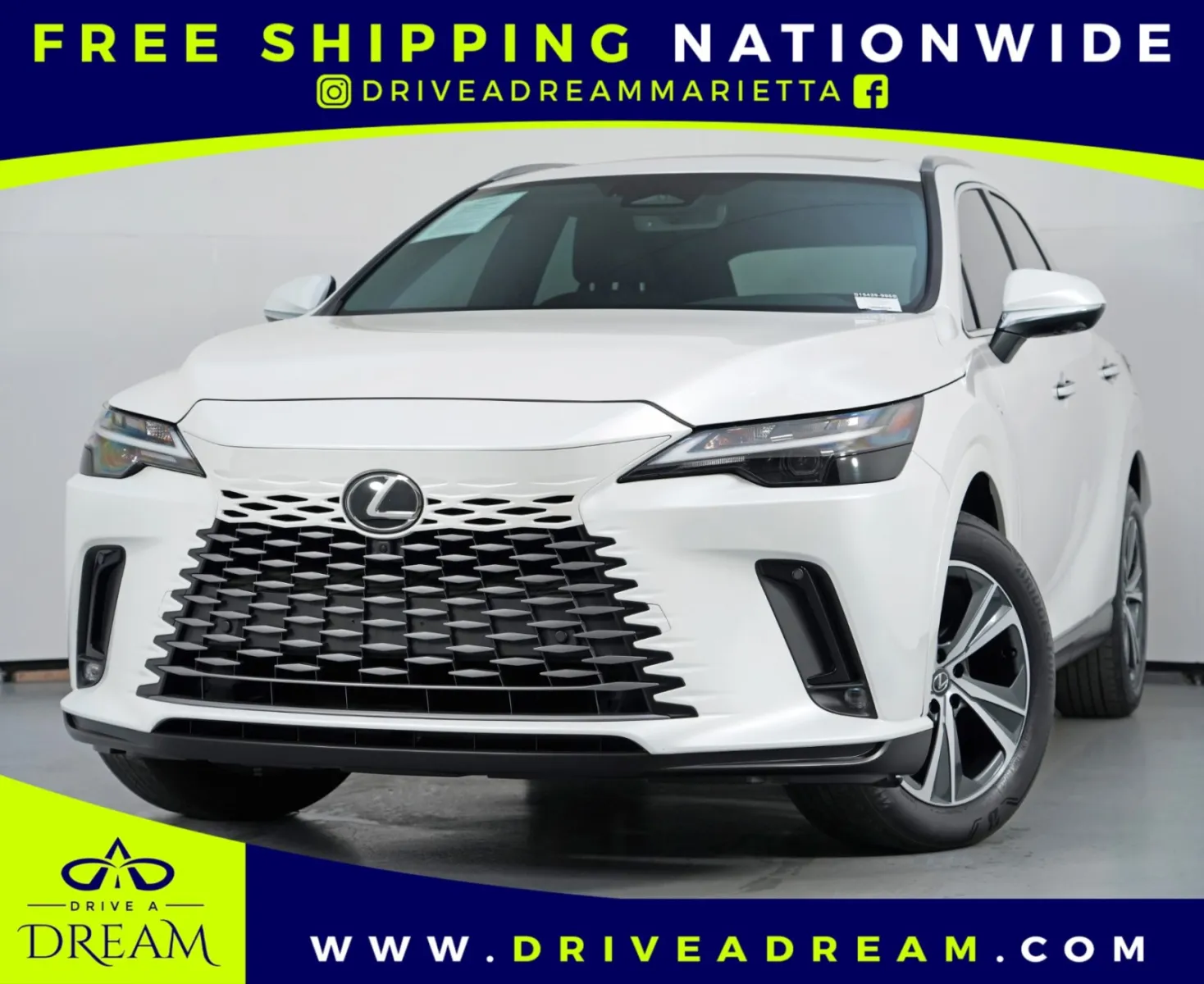White 2024 Lexus RX 350 Premium for sale in Marietta, GA