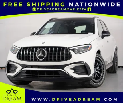 White 2024 Mercedes-Benz GLC AMG GLC 43 w/ Driver Assist & AMG Night Packages for sale in Marietta, GA