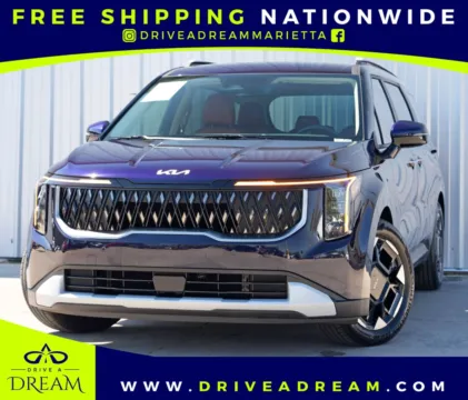 Blue 2025 Kia Carnival EX for sale in Marietta, GA