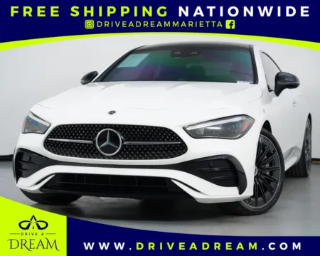 White 2024 Mercedes-Benz CLE 450 w/ Driver Assist & AMG Night Packages for sale in Marietta, GA