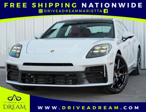White 2025 Porsche Panamera 4S E-Hybrid w/ Premium & Assistance Packages for sale in Marietta, GA