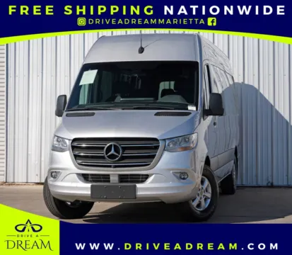 Silver 2024 Mercedes-Benz Sprinter Crew Van w/ Driver Convenience Package for sale in Marietta, GA