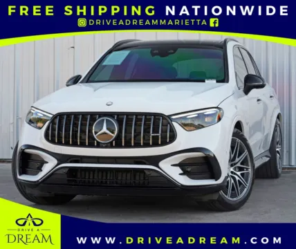 White 2025 Mercedes-Benz GLC AMG GLC 63 S E Performance w/ Pinnacle Trim & Driver Assist Packages for sale in Marietta, GA