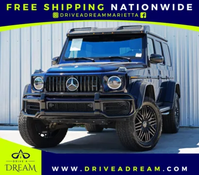 Blue 2022 Mercedes-Benz G-Class AMG G 63 4x4 Squared w/ AMG Night Package for sale in Marietta, GA