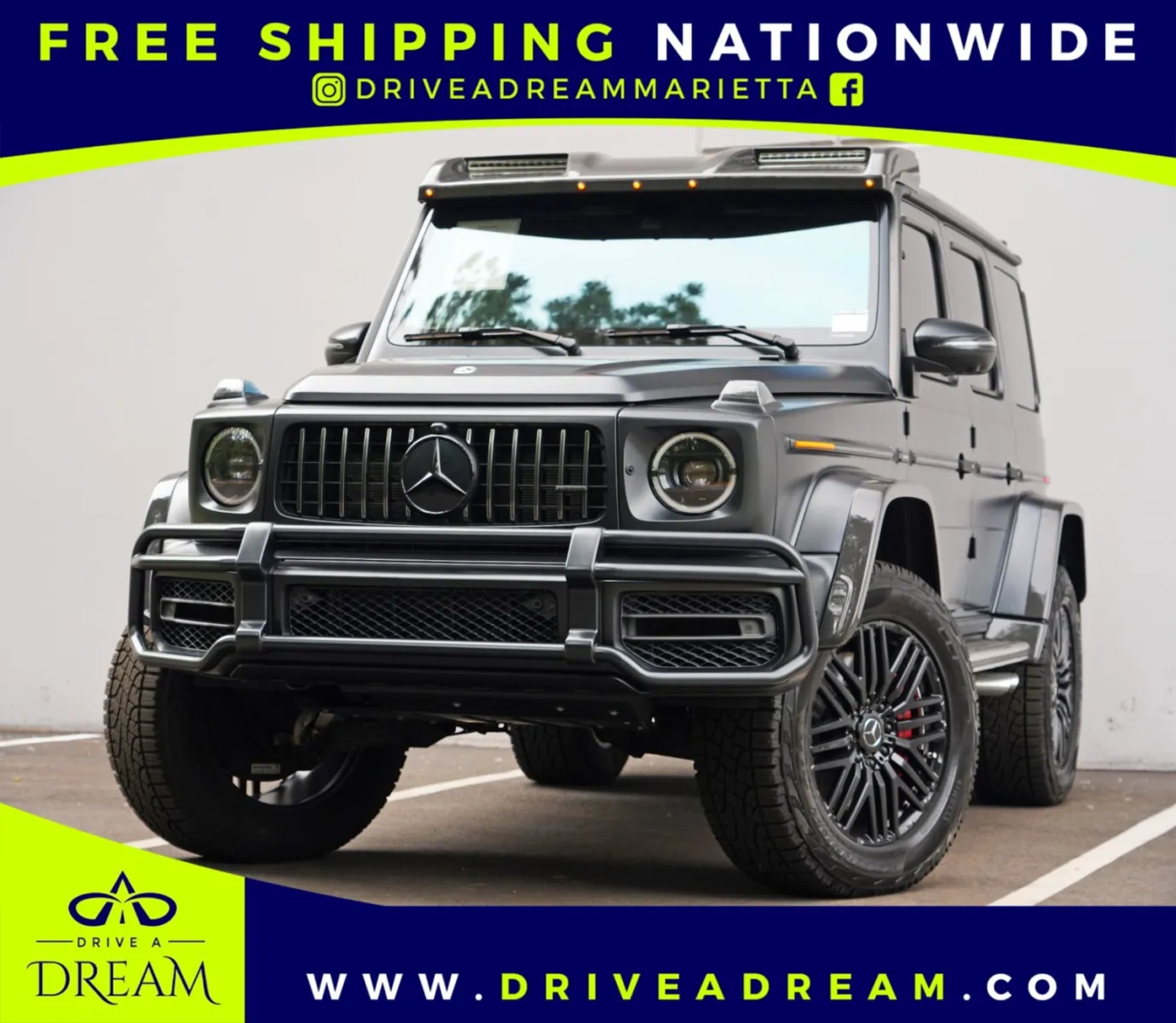 Black 2022 Mercedes-Benz G-Class AMG G 63 4x4 Squared w/ AMG Night Package for sale in Marietta, GA