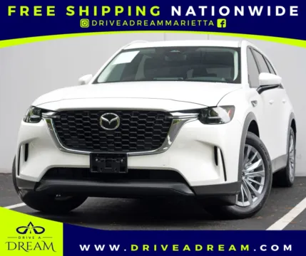 White 2025 Mazda CX-90 Select Package for sale in Marietta, GA