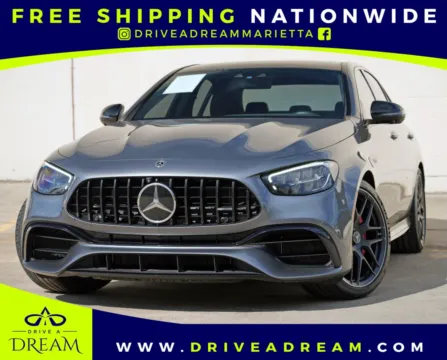 Gray 2021 Mercedes-Benz E-Class AMG E 63 S w/ Driver Assist & AMG Night Packages for sale in Marietta, GA