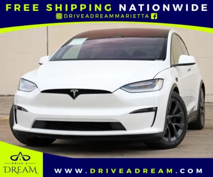 White 2022 Tesla Model X for sale in Marietta, GA