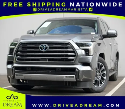 Gray 2023 Toyota Sequoia Limited for sale in Marietta, GA