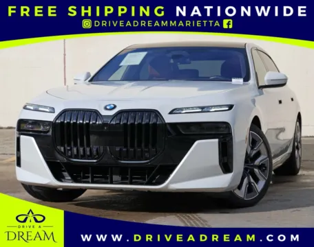 White 2023 BMW 7 Series 760i xDrive w/ Executive, M Sport & Luxury Rear Seating Packages for sale in Marietta, GA