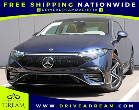 Blue 2023 Mercedes-Benz EQS 580 for sale in Marietta, GA