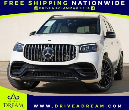 White 2022 Mercedes-Benz GLS AMG GLS 63 w/ AMG Night Package for sale in Marietta, GA