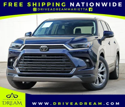 Blue 2025 Toyota Grand Highlander Limited for sale in Marietta, GA
