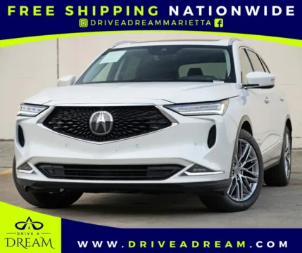 White 2023 Acura MDX w/Advance Package for sale in Marietta, GA
