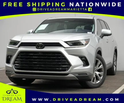 Silver 2024 Toyota Grand Highlander Limited for sale in Marietta, GA
