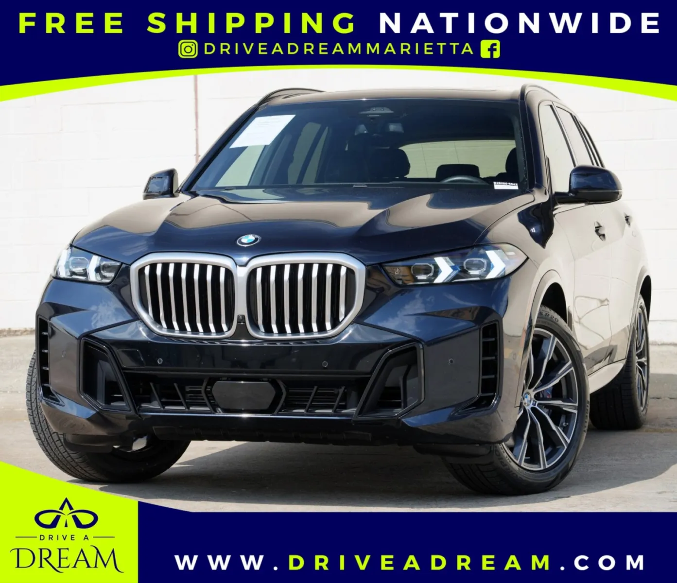 Black 2024 BMW X5 sDrive40i w/ M Sport, Premium & Parking Assist Packages for sale in Marietta, GA