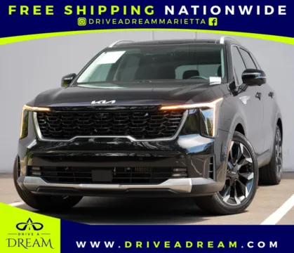 Black 2024 Kia Sorento SX for sale in Marietta, GA