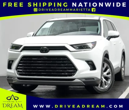 White 2024 Toyota Grand Highlander Limited for sale in Marietta, GA
