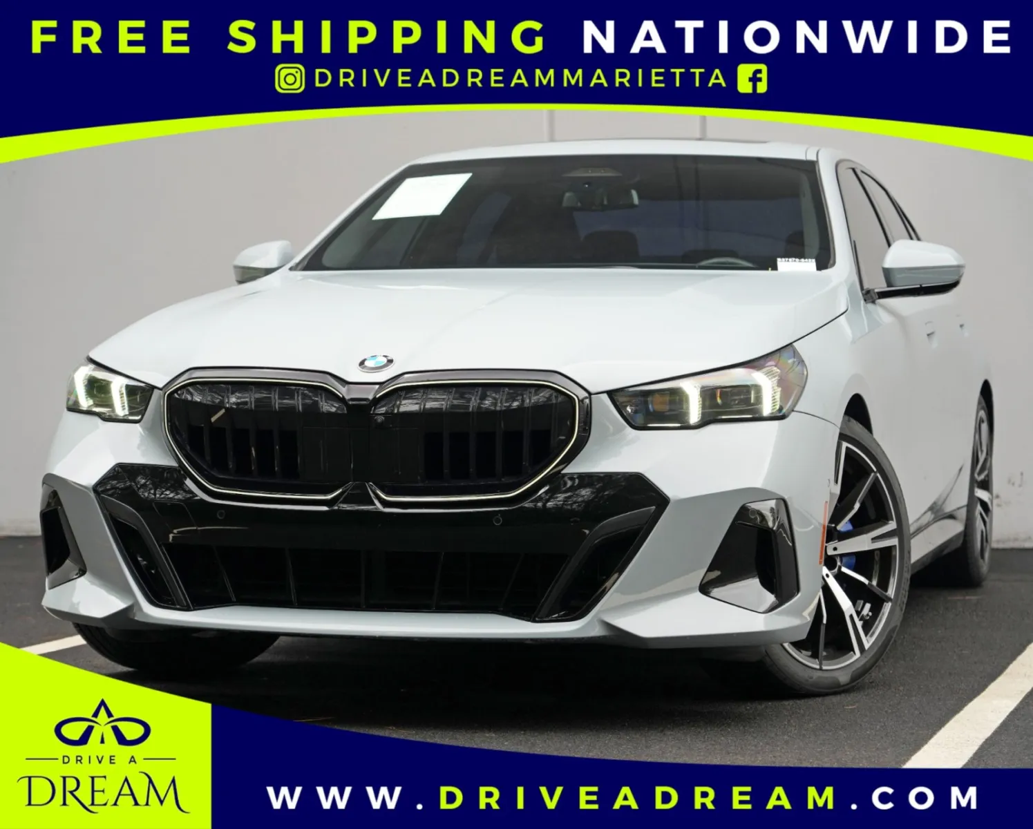 Gray 2024 BMW 5 Series 530i w/ M Sport & Premium Packages for sale in Marietta, GA