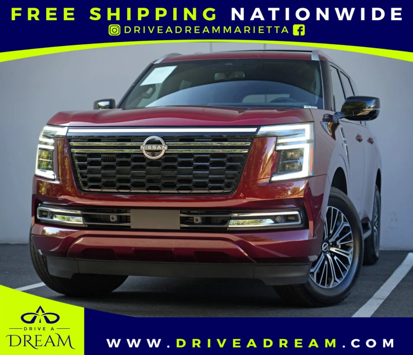 Red 2025 Nissan Armada SL for sale in Marietta, GA