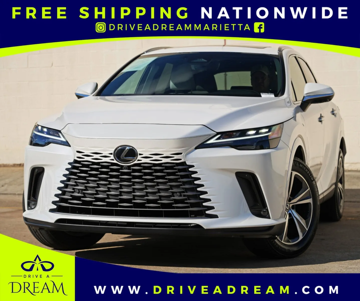 White 2024 Lexus RX 350 Premium w/ Convenience Package for sale in Marietta, GA