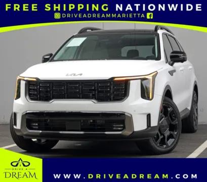 White 2025 Kia Sorento X-Line SX for sale in Marietta, GA