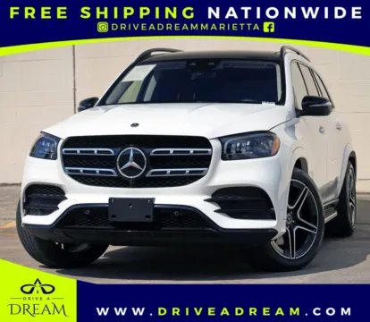 White 2023 Mercedes-Benz GLS 580 w/ Driver Assist & Night Packages for sale in Marietta, GA