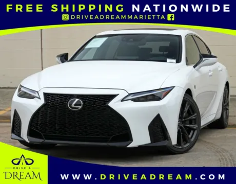 White 2024 Lexus IS 350 F SPORT w/ Navigation Package for sale in Marietta, GA